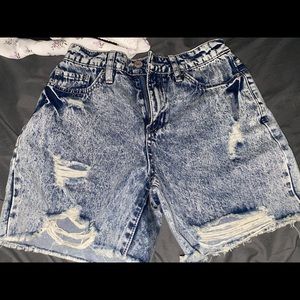jean shorts